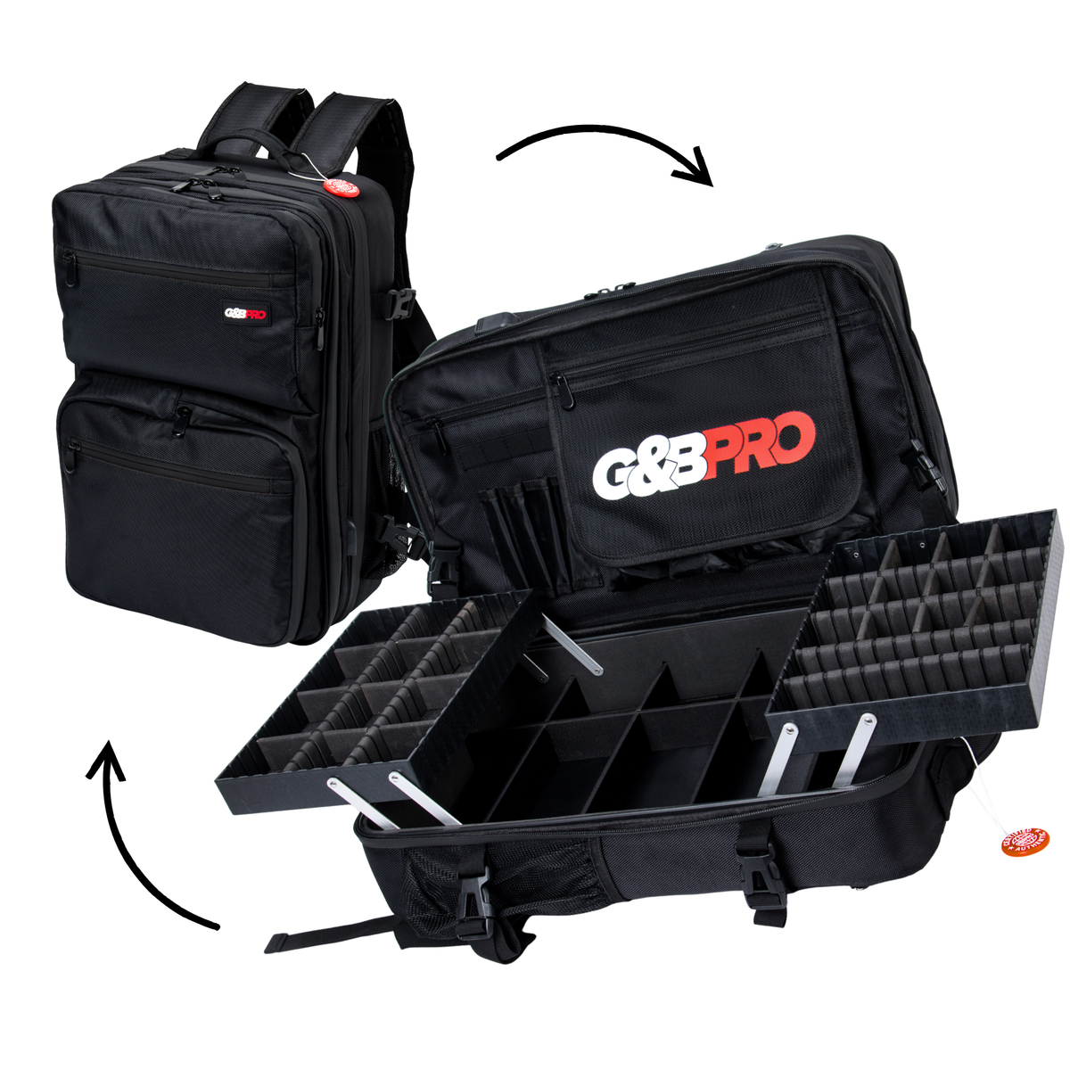Full Size Mobile Workstation Backpack – OG Black