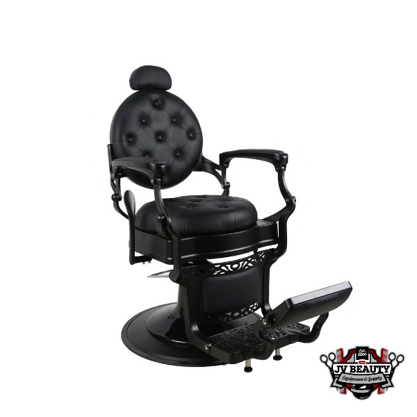 Jv Royalty Matte Black Barber Chair