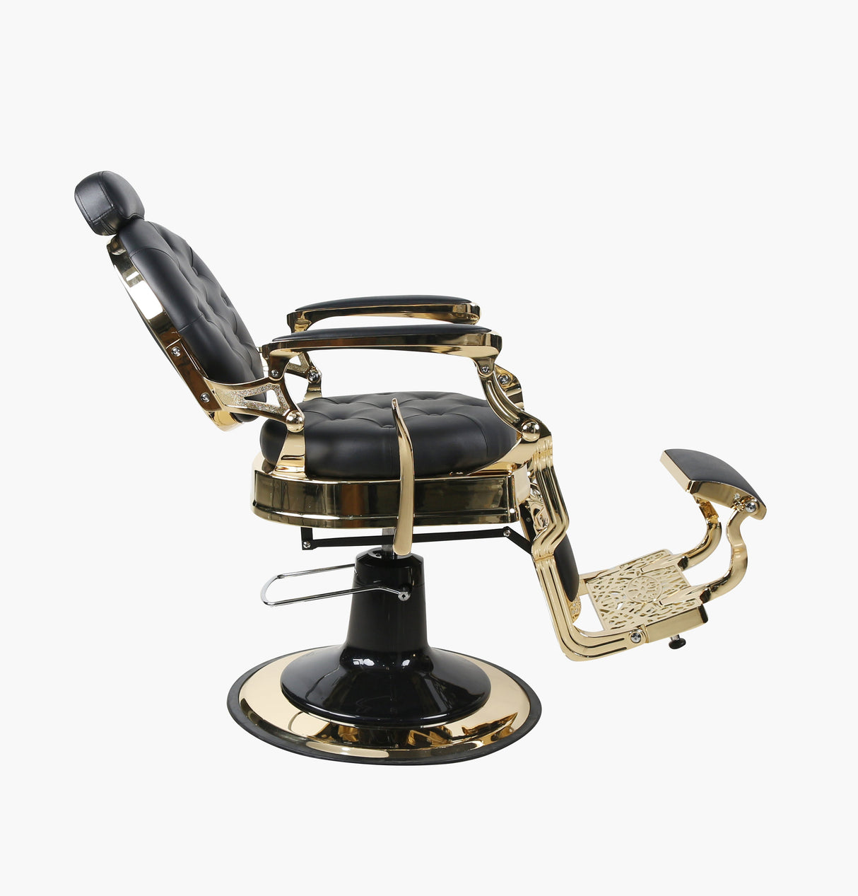 JV Imperial Royalty Black & Gold Barber Chair