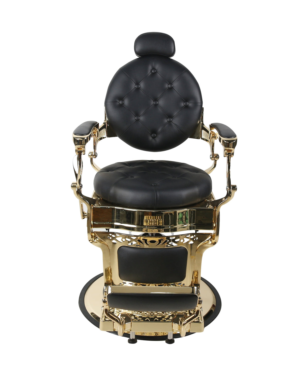 JV Imperial Royalty Black & Gold Barber Chair
