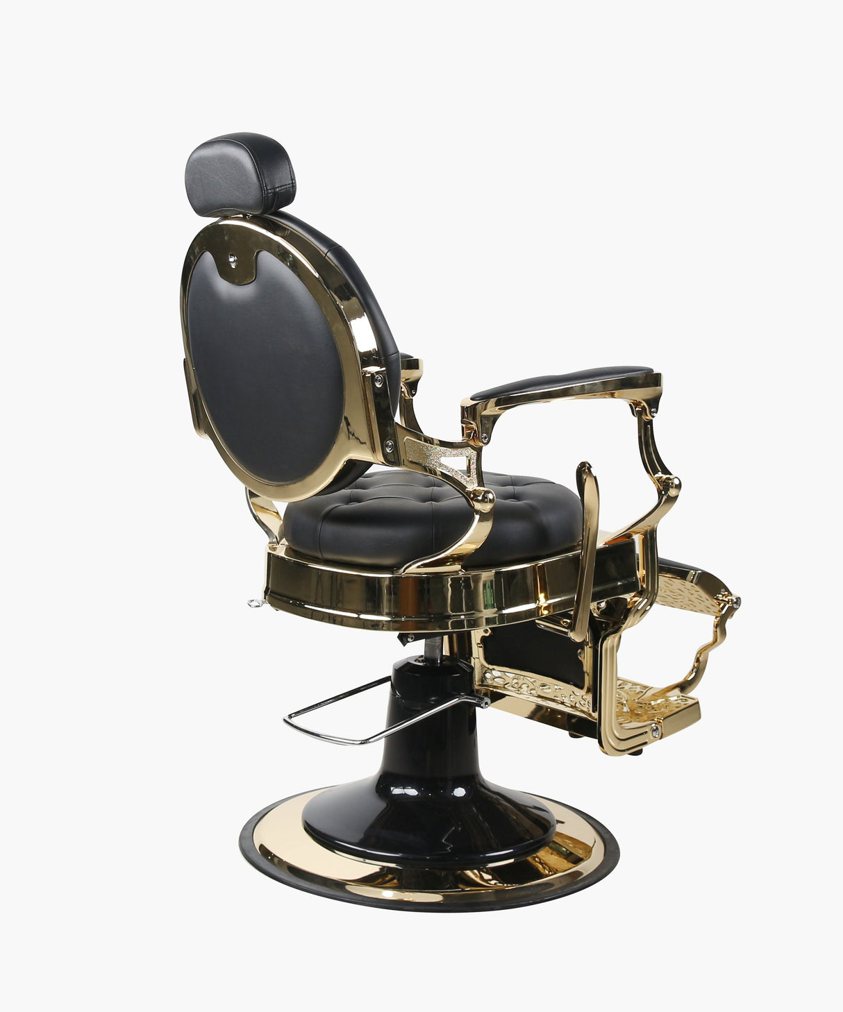 JV Imperial Royalty Black & Gold Barber Chair