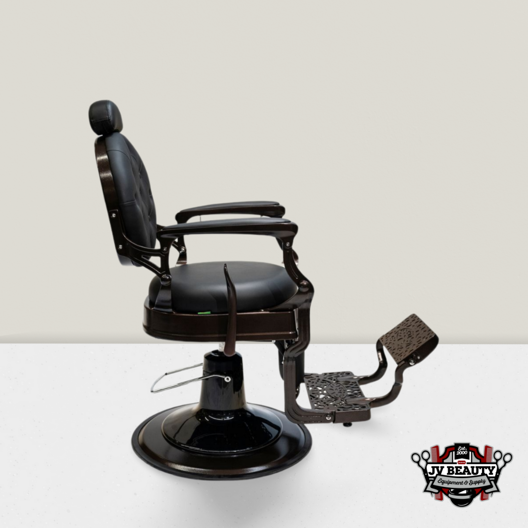 JV Royalty Bronze Barber Chair