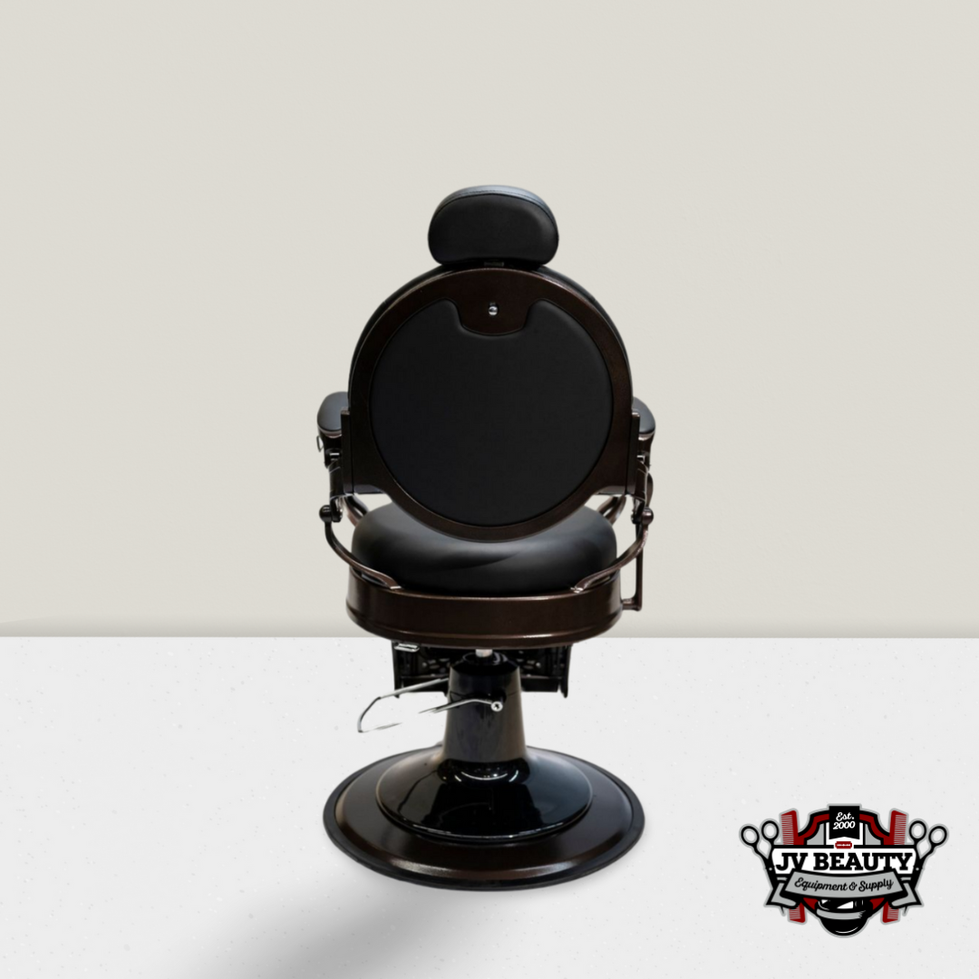 JV Royalty Bronze Barber Chair