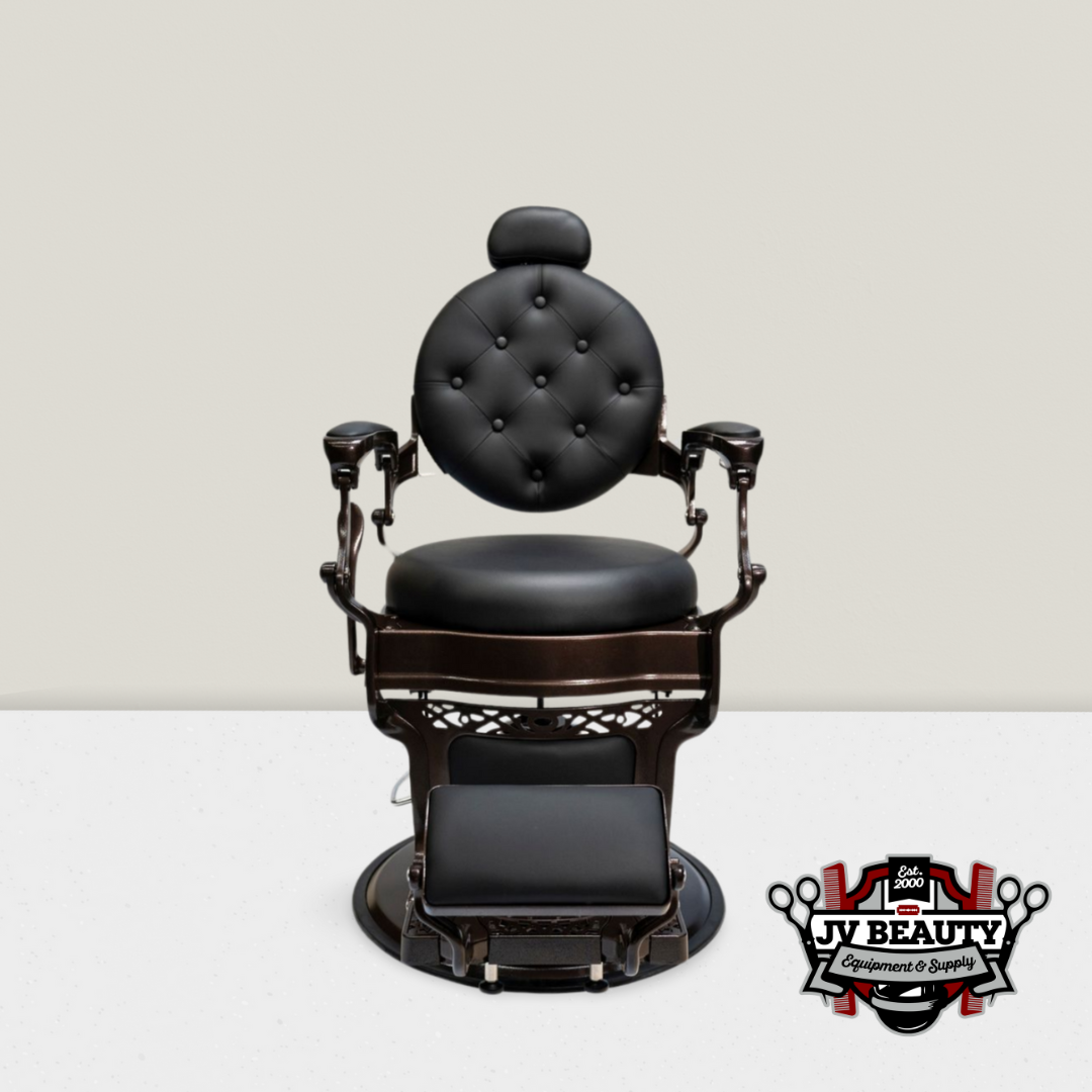 JV Royalty Bronze Barber Chair