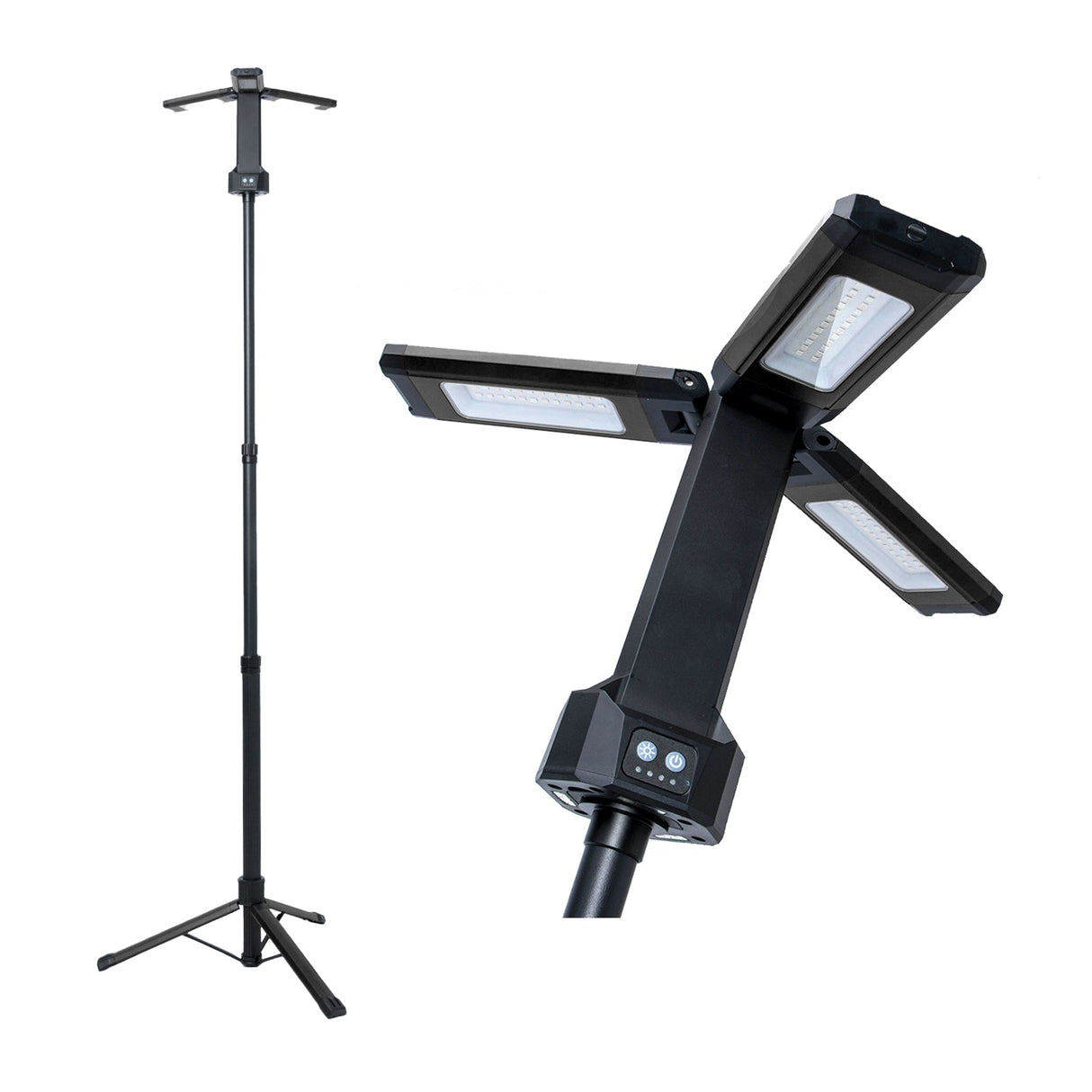 G&BPRO Multi-Directional LED Light Stand