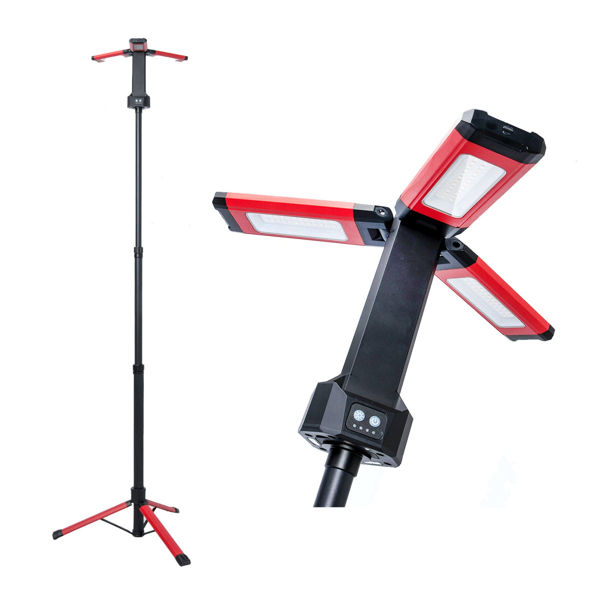 G&BPRO Multi-Directional LED Light Stand