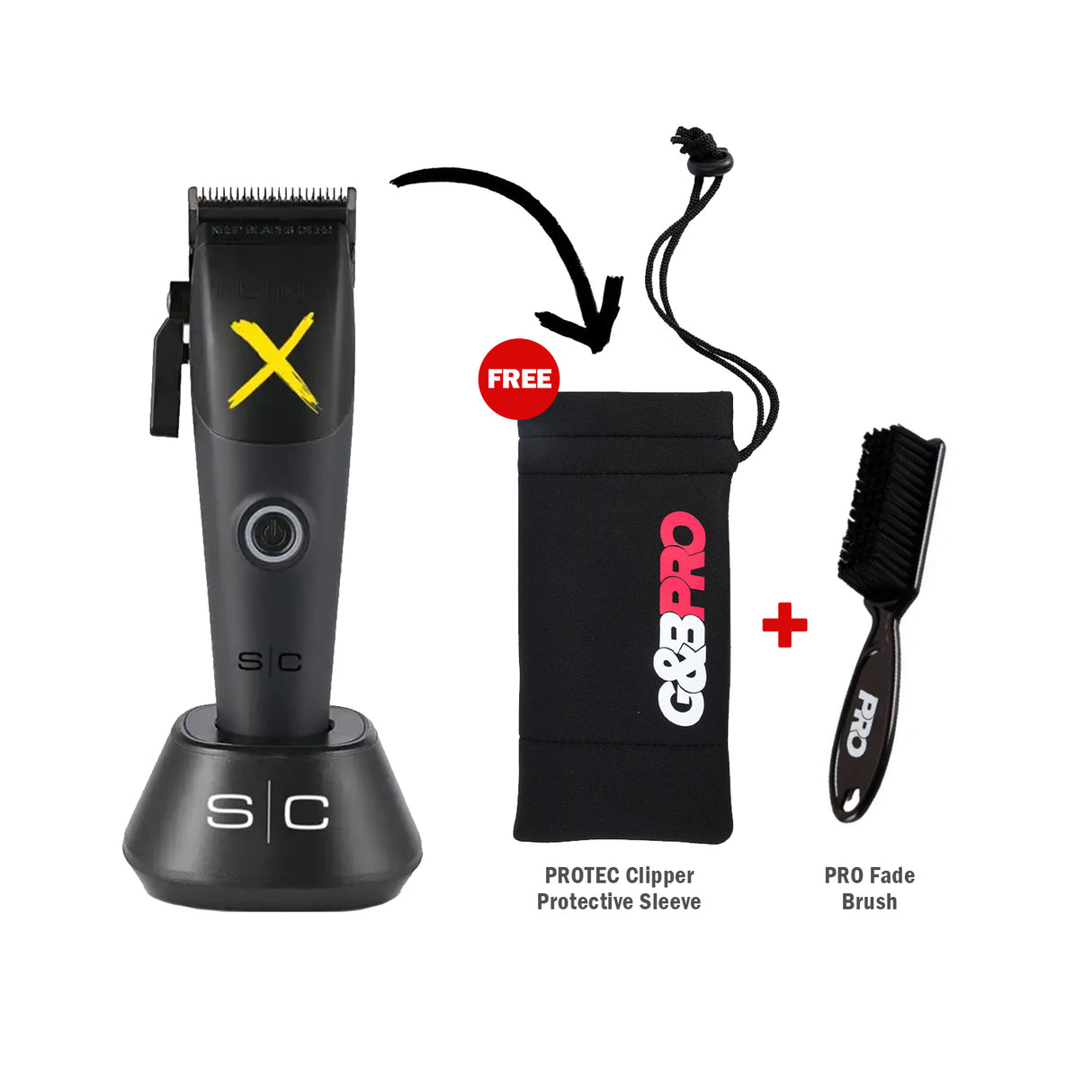 StyleCraft Instinct-X Clipper + PRO Essentials