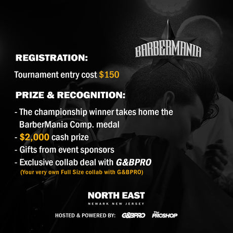 BarberMania Comp. Tournament Registration