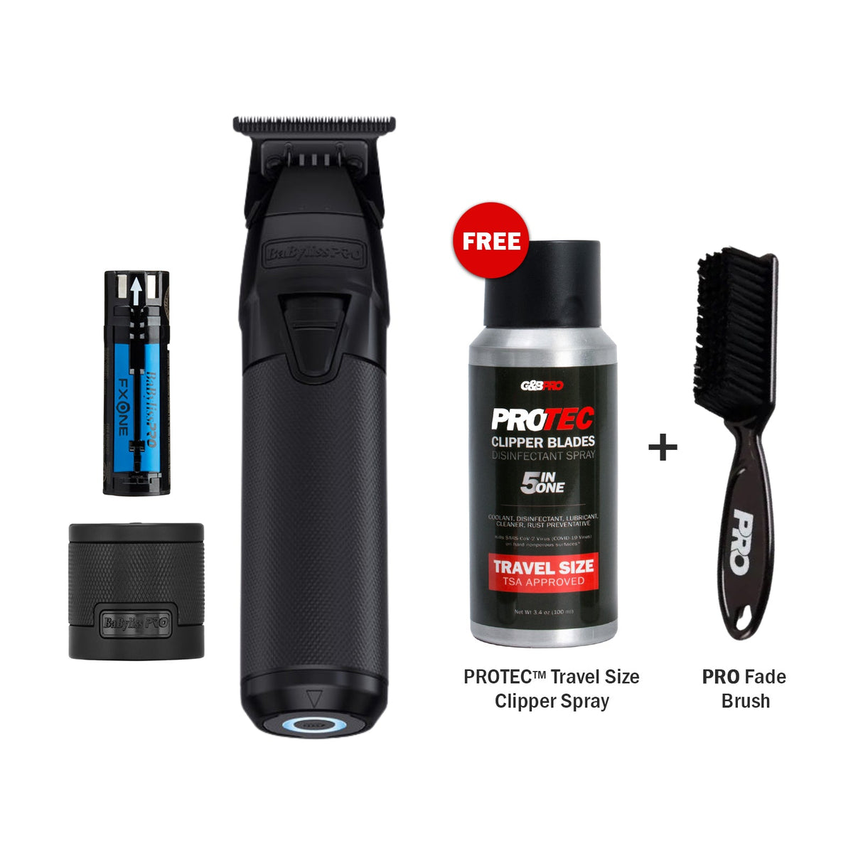 BaBylissPRO FXONE BLACKFX Trimmer + PRO Essentials