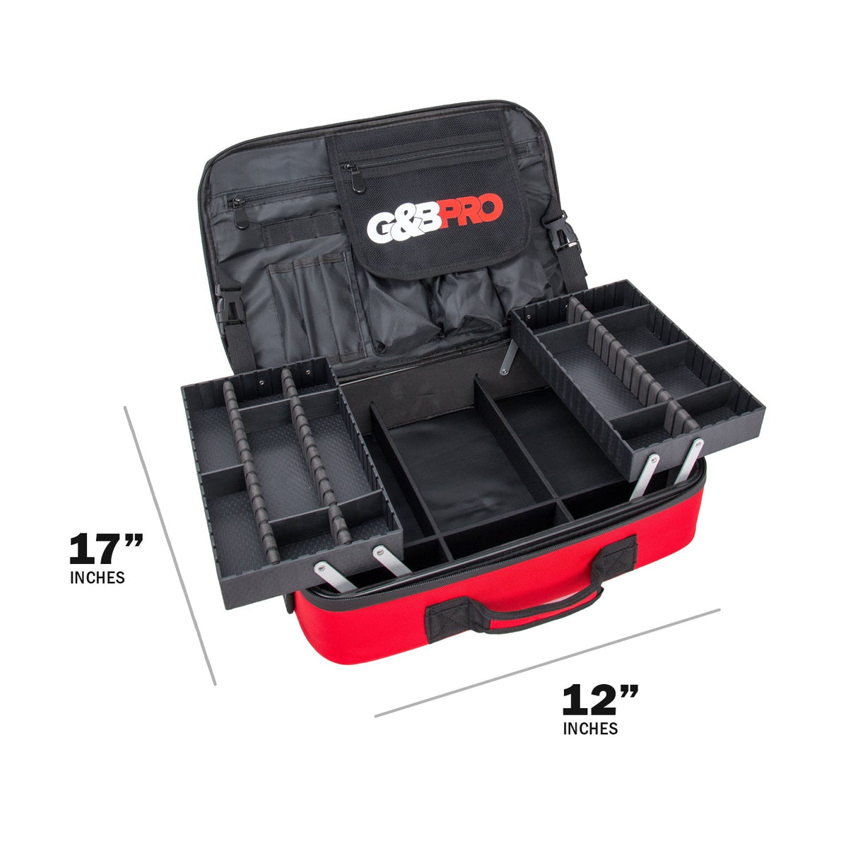 Crossbody Mobile Workstation – Fire Red
