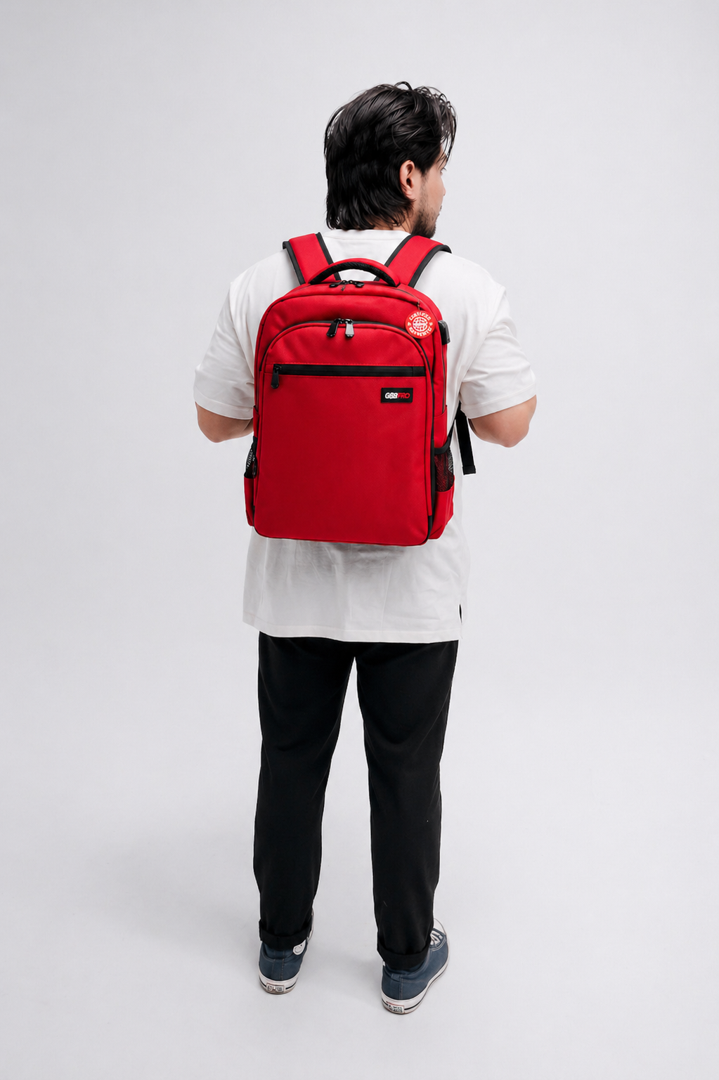 Mobile Backpack – Fire Red