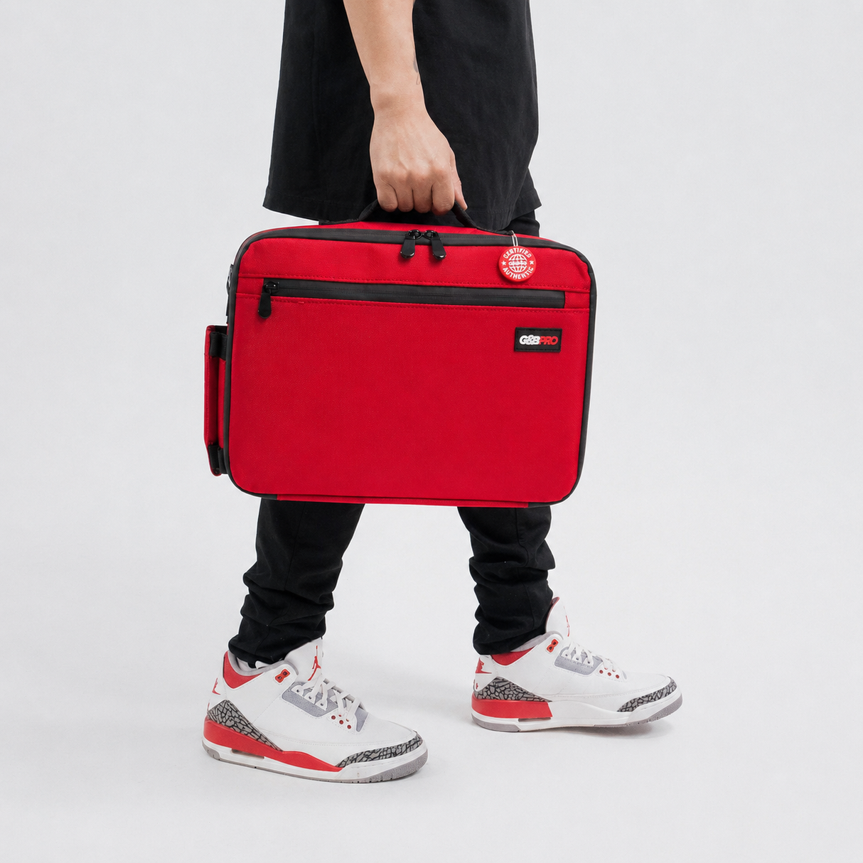 Crossbody Mobile Workstation – Fire Red