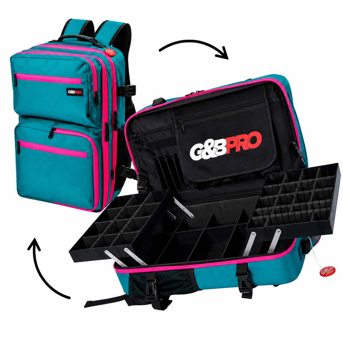 Full Size Mobile Workstation Backpack – OG Black