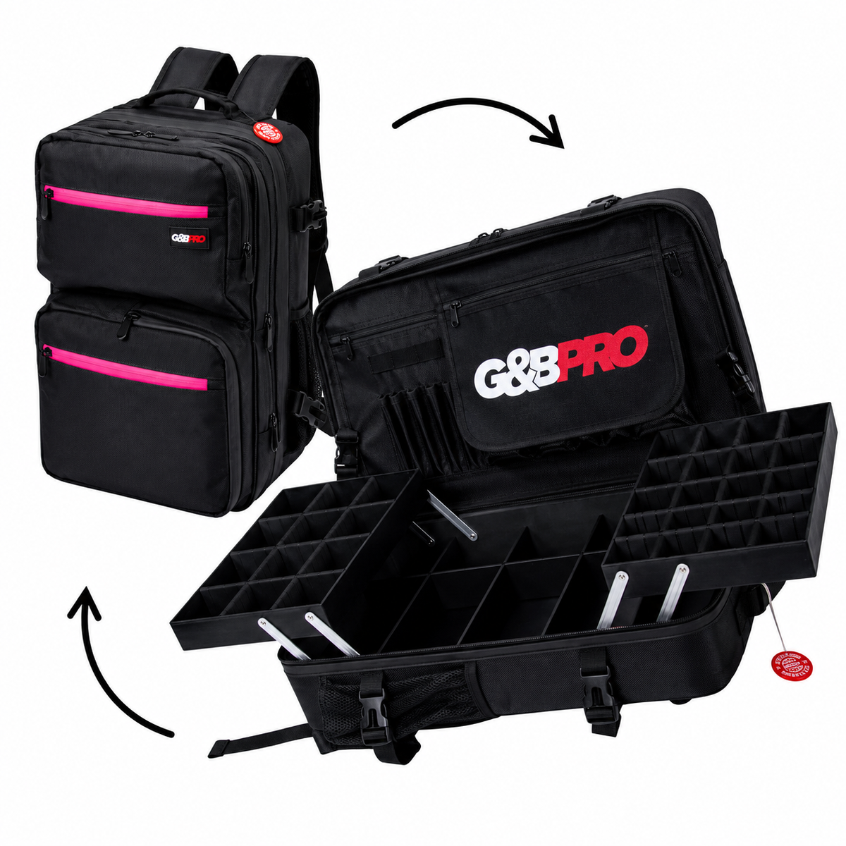 Full Size Mobile Workstation Backpack – OG Black