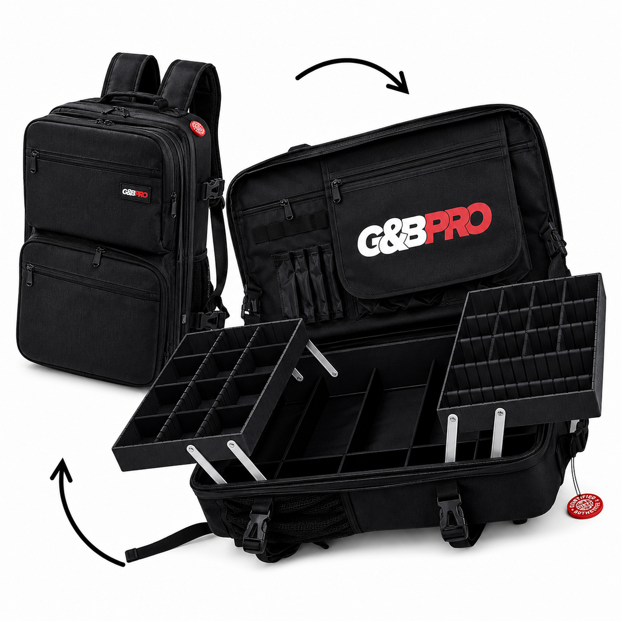 Full Size Mobile Workstation Backpack – OG Black