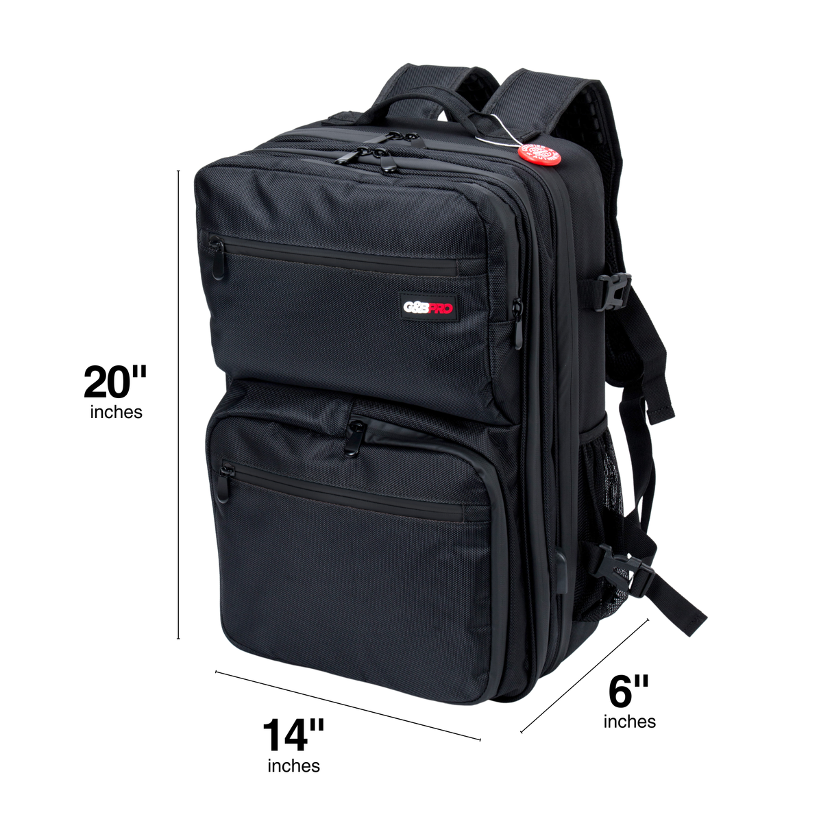 Full Size Mobile Workstation Backpack – OG Black