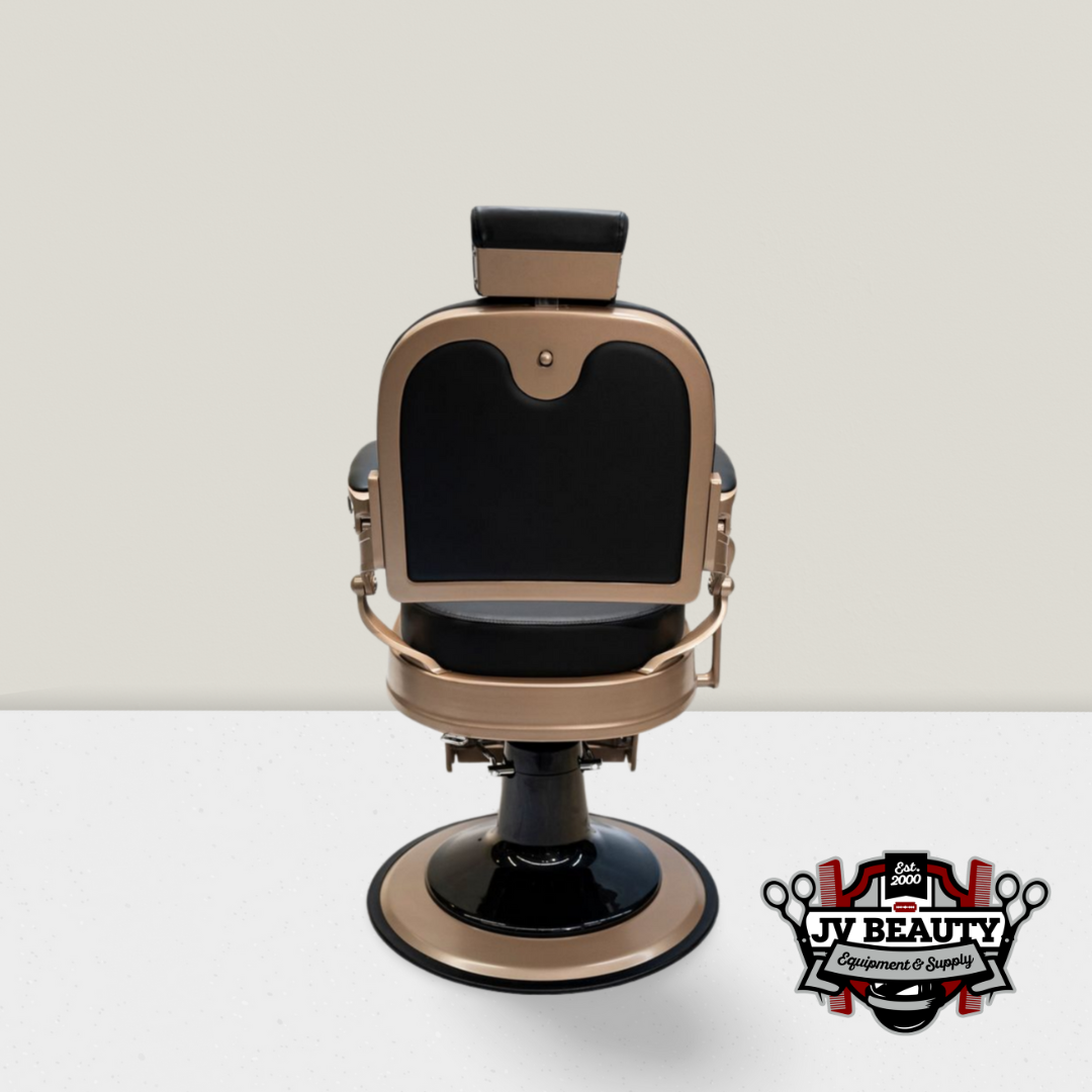 Jv Imperial Champagne Barber Chair