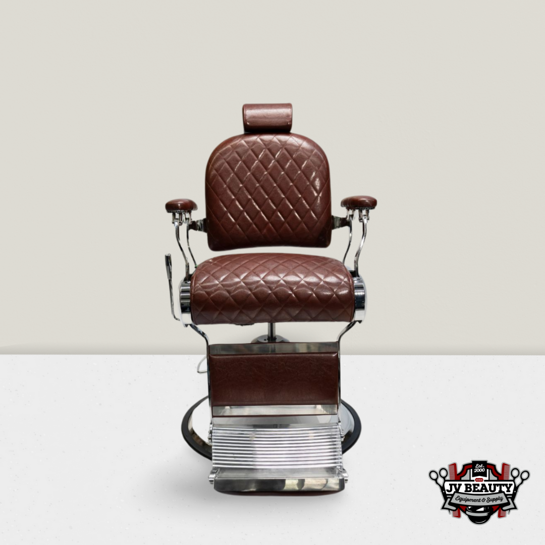 Jv Premium Luxury Black Barber Chair