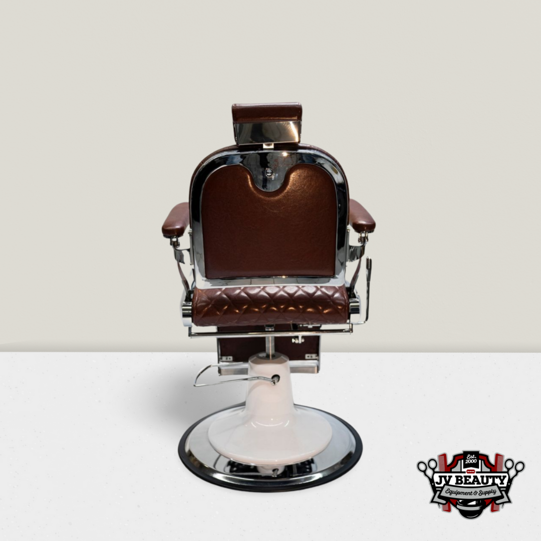 Jv Premium Luxury Black Barber Chair