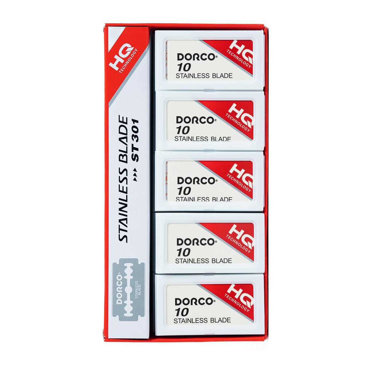 DORCO Stainless Steel Double Edge Razor Blades, 100 Pack – The PROSHOP