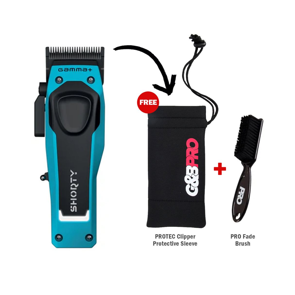 GAMMA+ Shorty Clipper + PRO Essentials