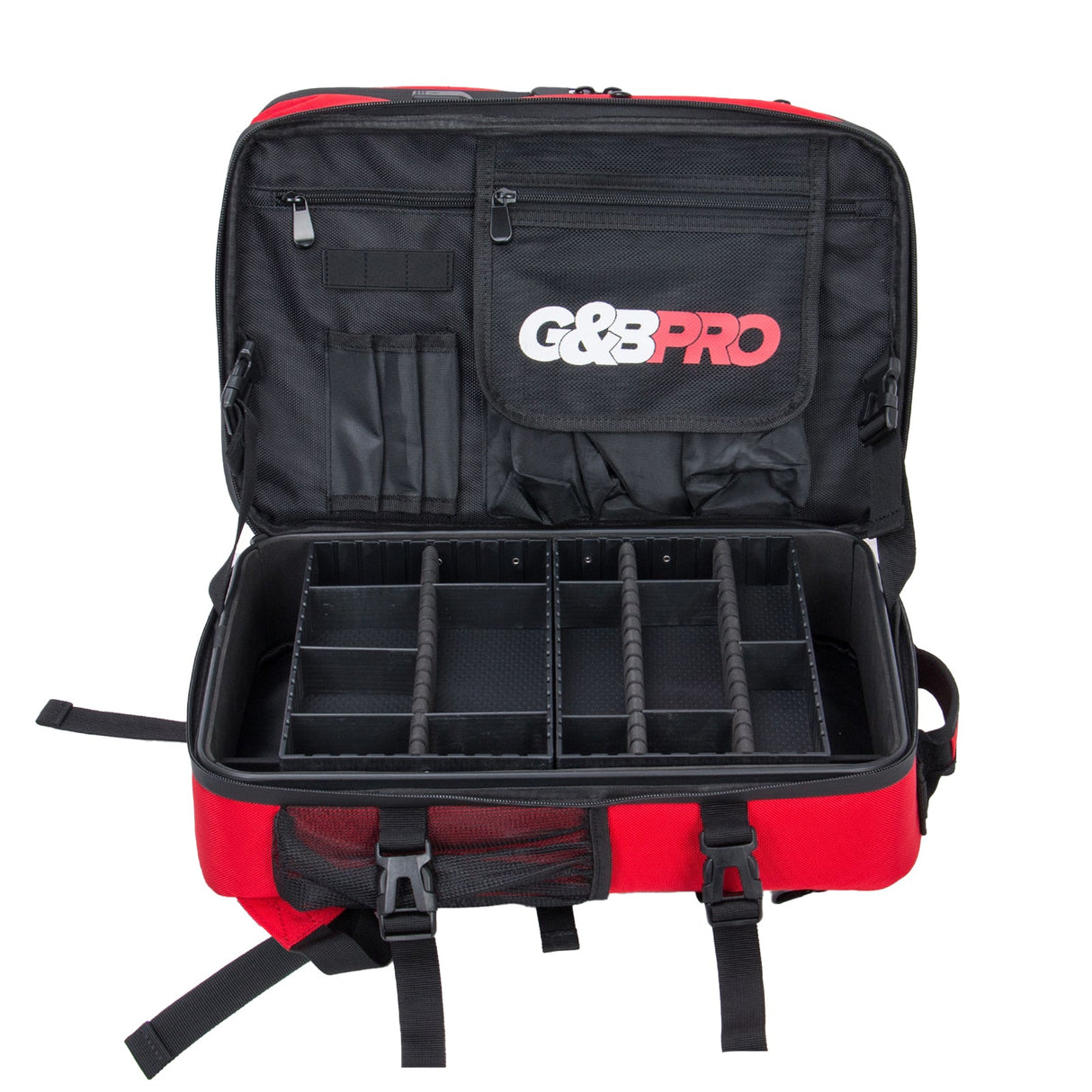 Mid Size Mobile Workstation Backpack – Fire Red
