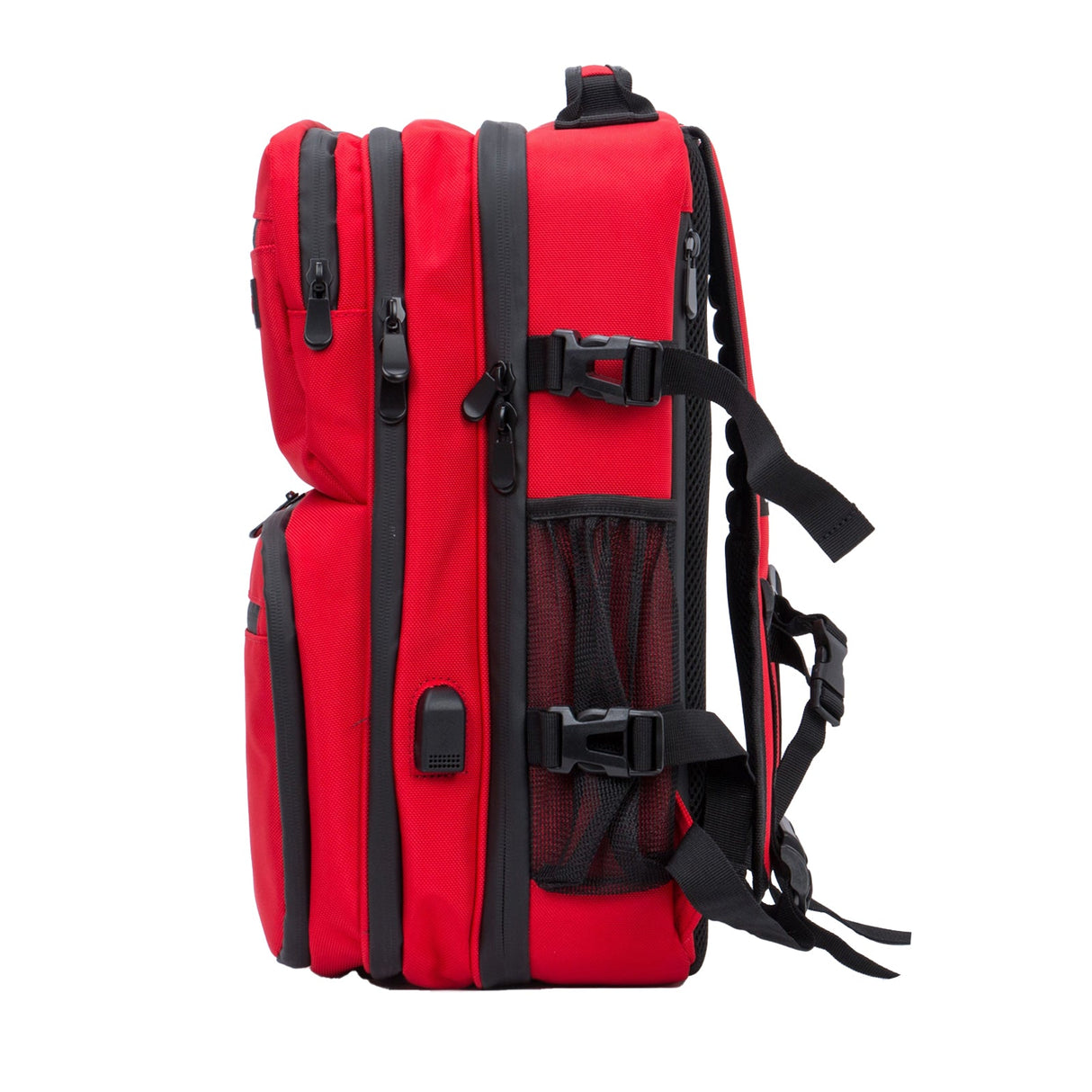 Mid Size Mobile Workstation Backpack – Fire Red