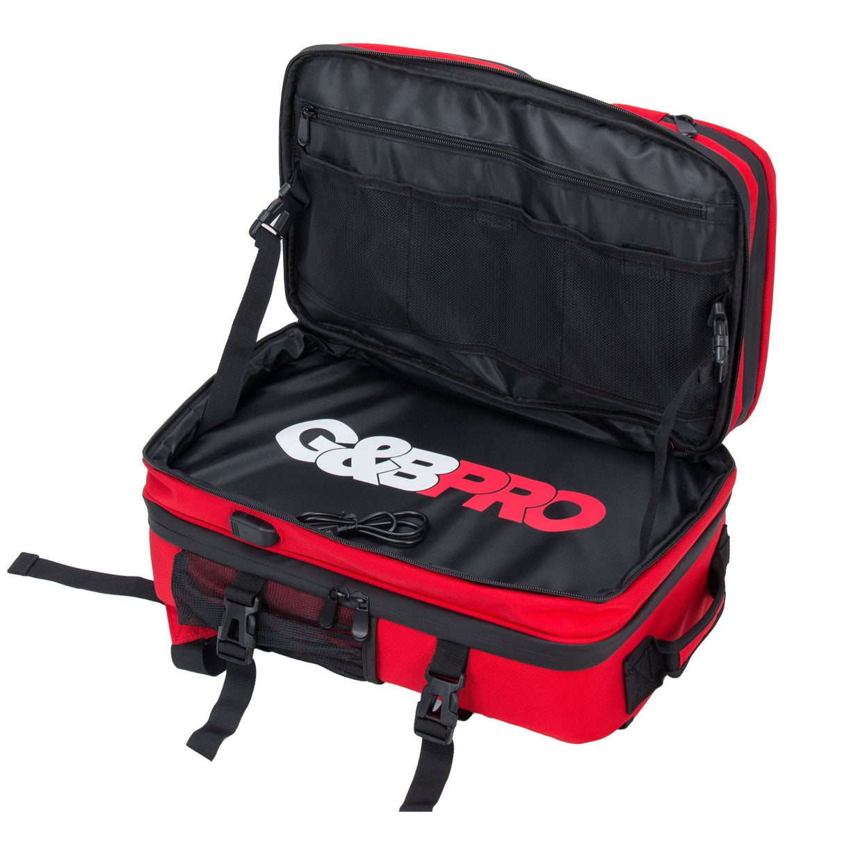 Mid Size Mobile Workstation Backpack – Fire Red